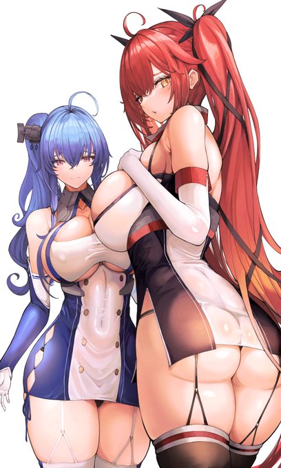 セントルイス &amp; ホノルル ♥️♥️♥️
#アズールレーン #AzurLane #碧蓝航线 