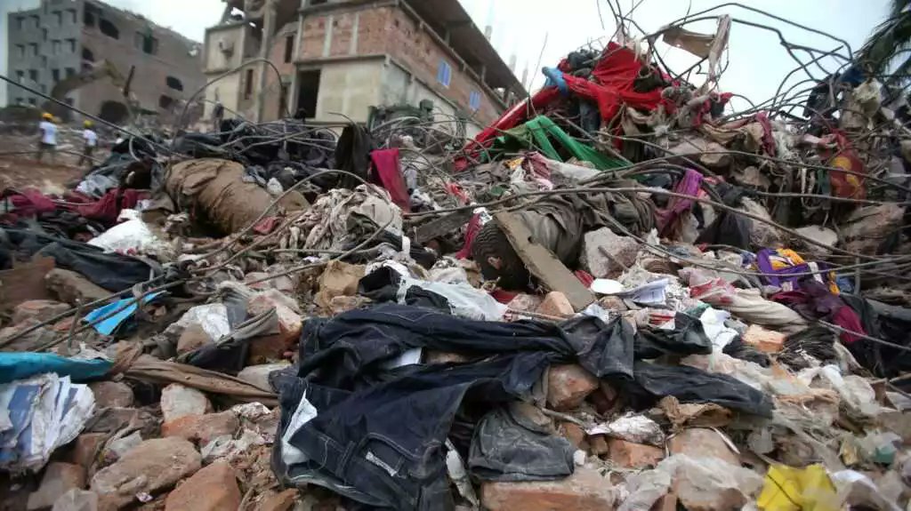 theconversation.com/fast-fashion-w…...

"This week on Don’t Call Me Resilient, we look back at the Rana Plaza disaster to explore how much — or how little — has changed for garment worker conditions since."