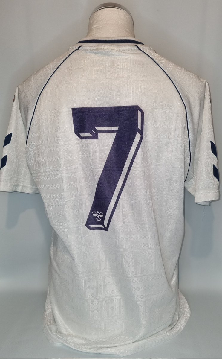 It was 32 years ago #OTD that I made my parents go out and buy me this @hummel1923 kit👕 It was on that day I fell in love with @SpursOfficial rather than dad wanting me to support them💙 It was that day #Gazza became and still is my footballing hero🫂 #FACUPSEMIFINAL #COYS #1991