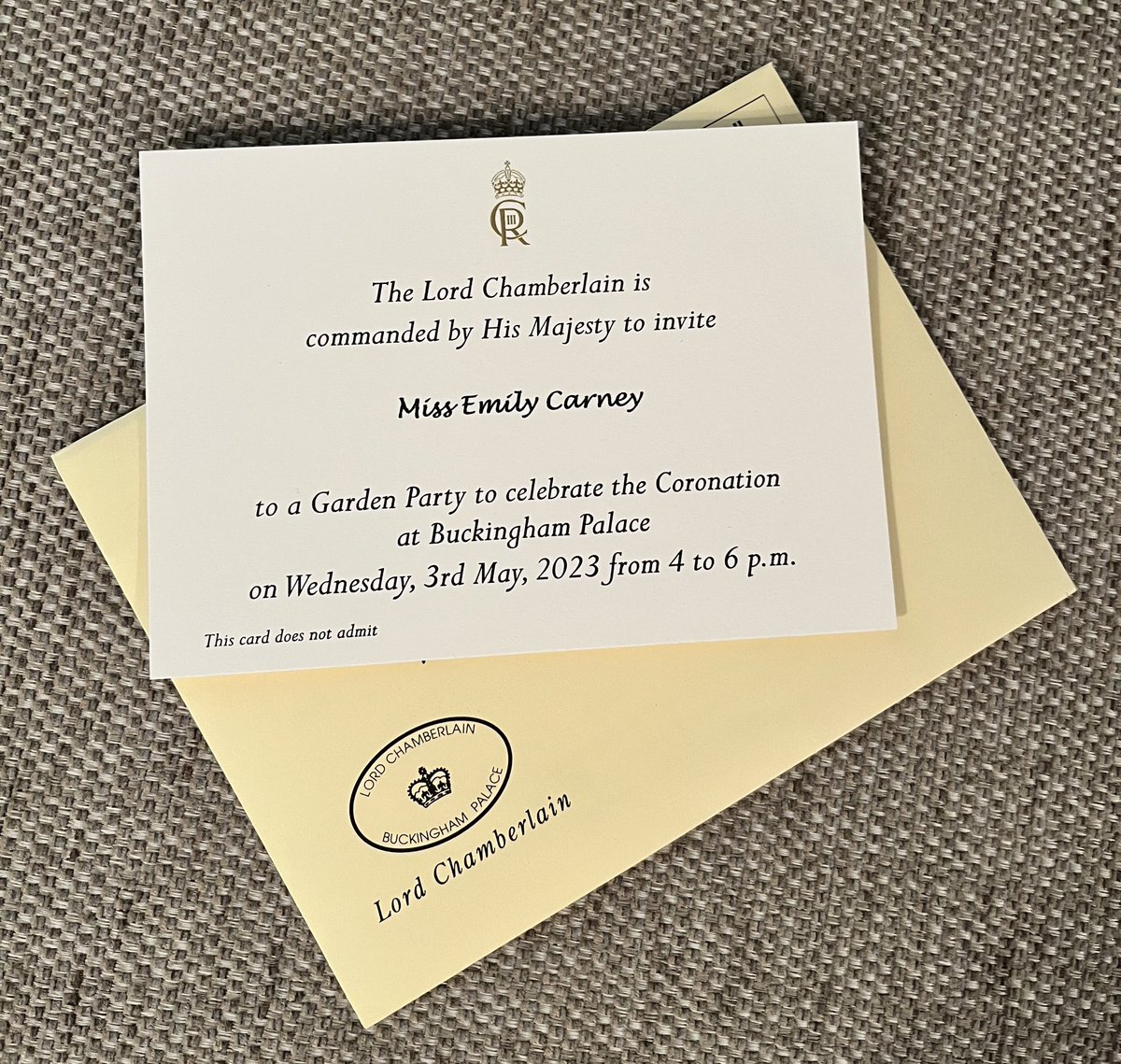 Proud to be representing the #NHS at a #royalgardenparty to celebrate the coronation. Better get a hat! 👒