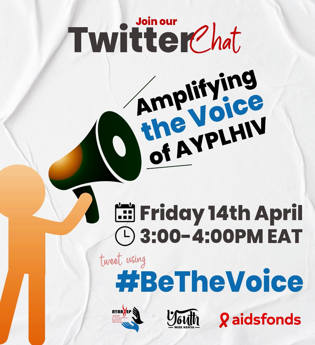 Hey, peeps!  Join us today at 3-4 pm and let's rock this revolution together! We've got the power to amplify their voices and create change. Don't miss out on being part of something epic! #BeTheVoice