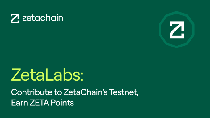 Yiyixmb's tweet photo. ZetaChain：每周必交互一次，直到它上主网：

传送门：https://t.co/JEDi7tbTke https://t.co/jzv0DWufTS