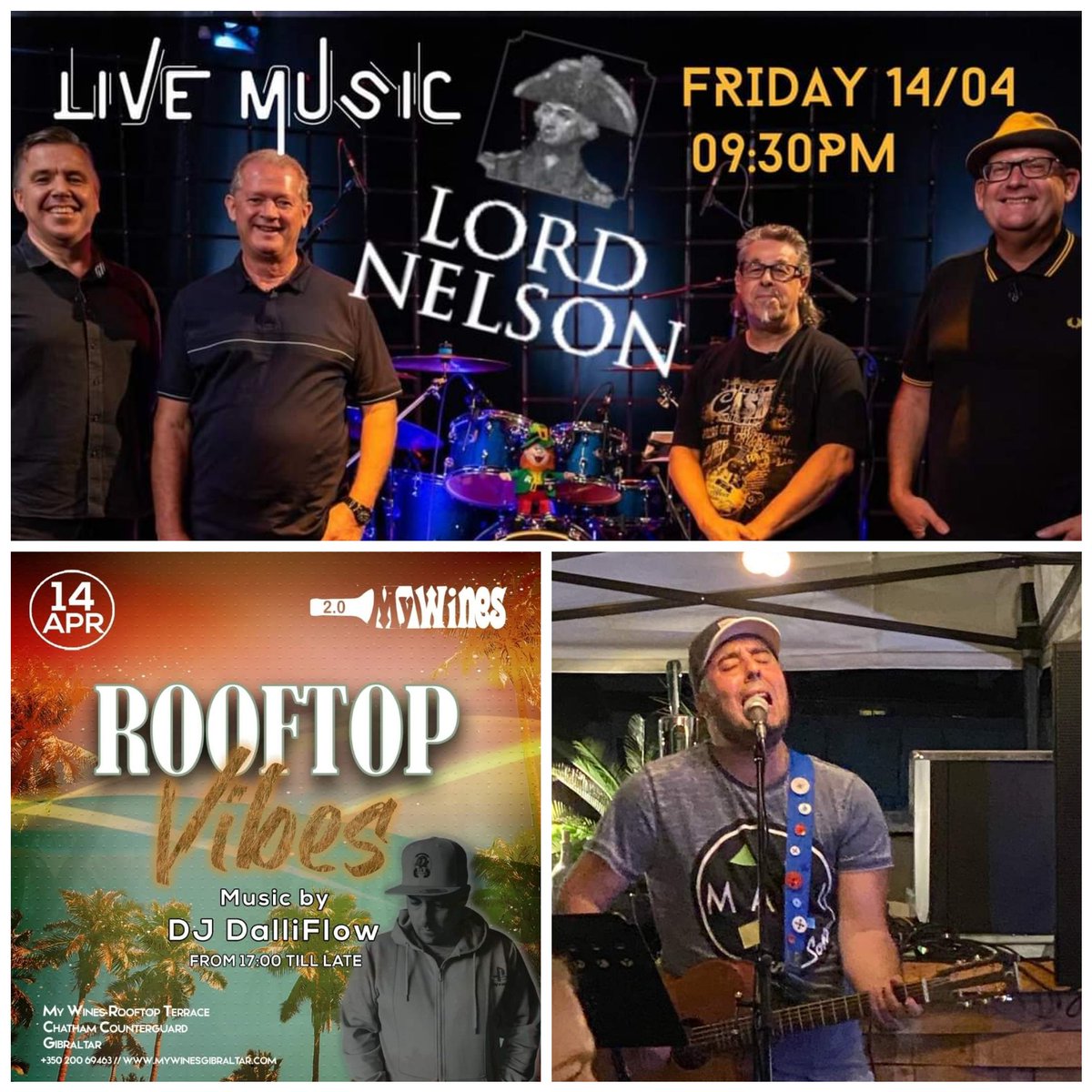 HAPPY FRIDAY!!!!!

GIGS FOR TODAY

5PM: DJ DALLIFLOW @ My Wines
8.30PM: Luke Bosano @ Barbary Restaurant (Sunborn)
9.30PM: Thrifty Malone @ Lord Nelson

Because a weekend without music makes no sense!!!!!