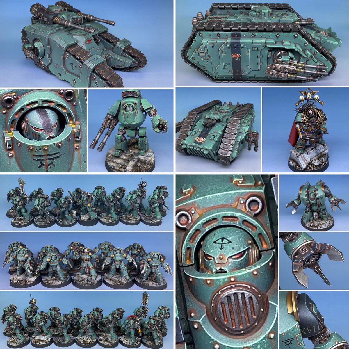 Scott_Frazier_'s tweet photo. @Gonders Fantastic stuff, army painting is a huge achievement.  I need to work on my army photography but here are a few samples of my armies. https://t.co/R7zVhb1Uoi