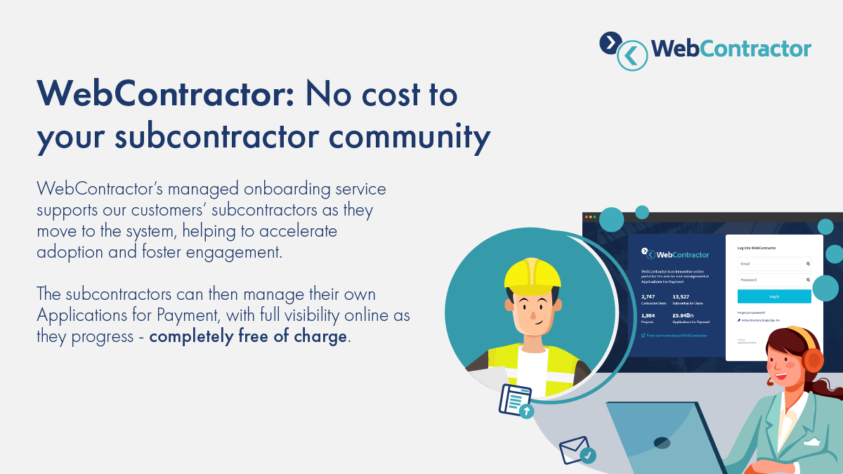 WebContractor (@web_contractor) on Twitter photo With <a href="/web_contractor/">WebContractor</a>, #subcontractors can submit, manage and track their Applications for Payment and #invoices, respond to work order requests, update insurances and bonds, and confirm and return authenticated receipts - completely free of charge. eu1.hubs.ly/H03s_Wp0 With <a href="/web_contractor/">WebContractor</a>, #subcontractors can submit, manage and track their Applications for Payment and #invoices, respond to work order requests, update insurances and bonds, and confirm and return authenticated receipts - completely free of charge. eu1.hubs.ly/H03s_Wp0