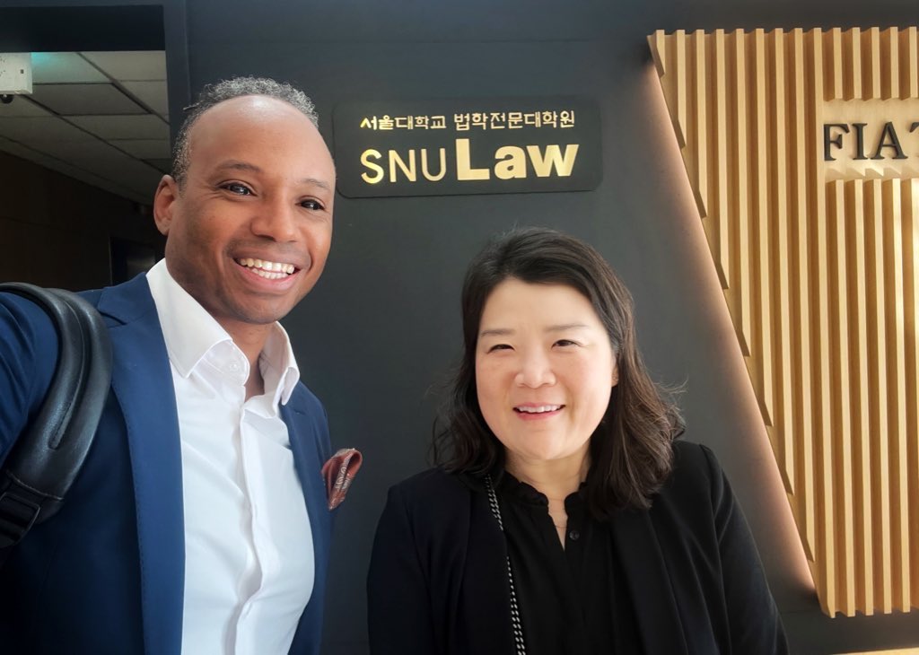 AustenParrish's tweet image. A tremendous thanks to Dean Khary Hornsby and Advisor Grace Lee from our incomparable Global Programs team, who ensured our trip to Seoul went so smoothly. And many thanks to super star professors @ProfStephenLee and @jiseonsong, who were instrumental the entire week.