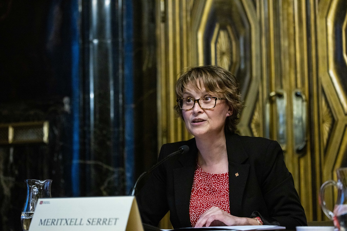 <a href="/MeritxellSerret/">Meritxell Serret Aleu</a> <a href="/CMUNbcn/">C'MUN 2023</a> <a href="/bcn_ajuntament/">Ajuntament de Barcelona</a> <a href="/govern/">Govern de Catalunya</a> 🌐 La consellera <a href="/MeritxellSerret/">Meritxell Serret Aleu</a> també ha remarcat l’aposta del <a href="/govern/">Govern de Catalunya</a> amb el multilateralisme i el sistema de <a href="/UN/">United Nations</a>. 

“Catalunya té una llarga experiència col·laborant amb agències de les Nacions Unides i creiem que és la clau per donar resposta als creixents reptes globals”