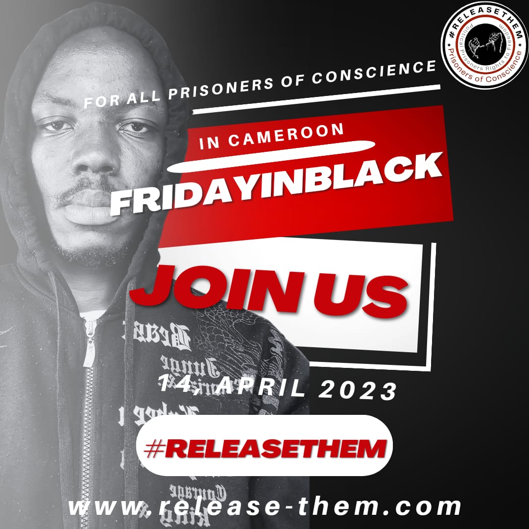 #Cameroon #FridayInBlack  we defend the rights of prisoners while seeking for the release of all those who have been arrested unjustly, bundled and thrown in to jail with no trial, unending trials or sentenced with rumped up charges. <a href="/hrw/">Human Rights Watch</a>