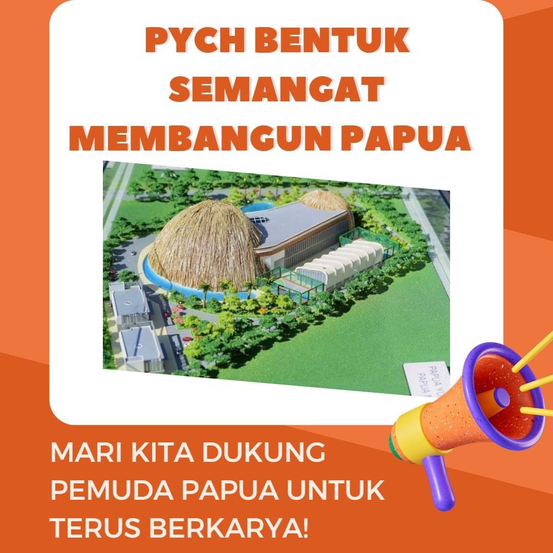 WaterForArms's tweet photo. PYCH sebagai bentuk semangat membangun Papua #PapuaYouthCreativeHub #DukungPYCH #SukseskanPYCH #PYCHsejahterakanrakyat. https://t.co/k1MJmvavt7