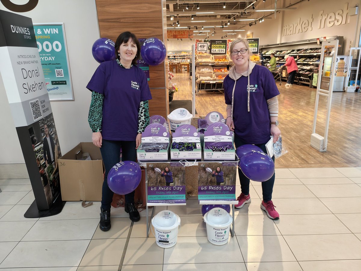 Padraic Morrissey (@padraic_m) on Twitter photo All setup in <a href="/Ballincollig/">tom foley</a> <a href="/dunnesstores/">Dunnes Stores</a> today to raise much needed funds for <a href="/cf_ireland/">CF Ireland</a> #65RosesDay2023! All setup in <a href="/Ballincollig/">tom foley</a> <a href="/dunnesstores/">Dunnes Stores</a> today to raise much needed funds for <a href="/cf_ireland/">CF Ireland</a> #65RosesDay2023!