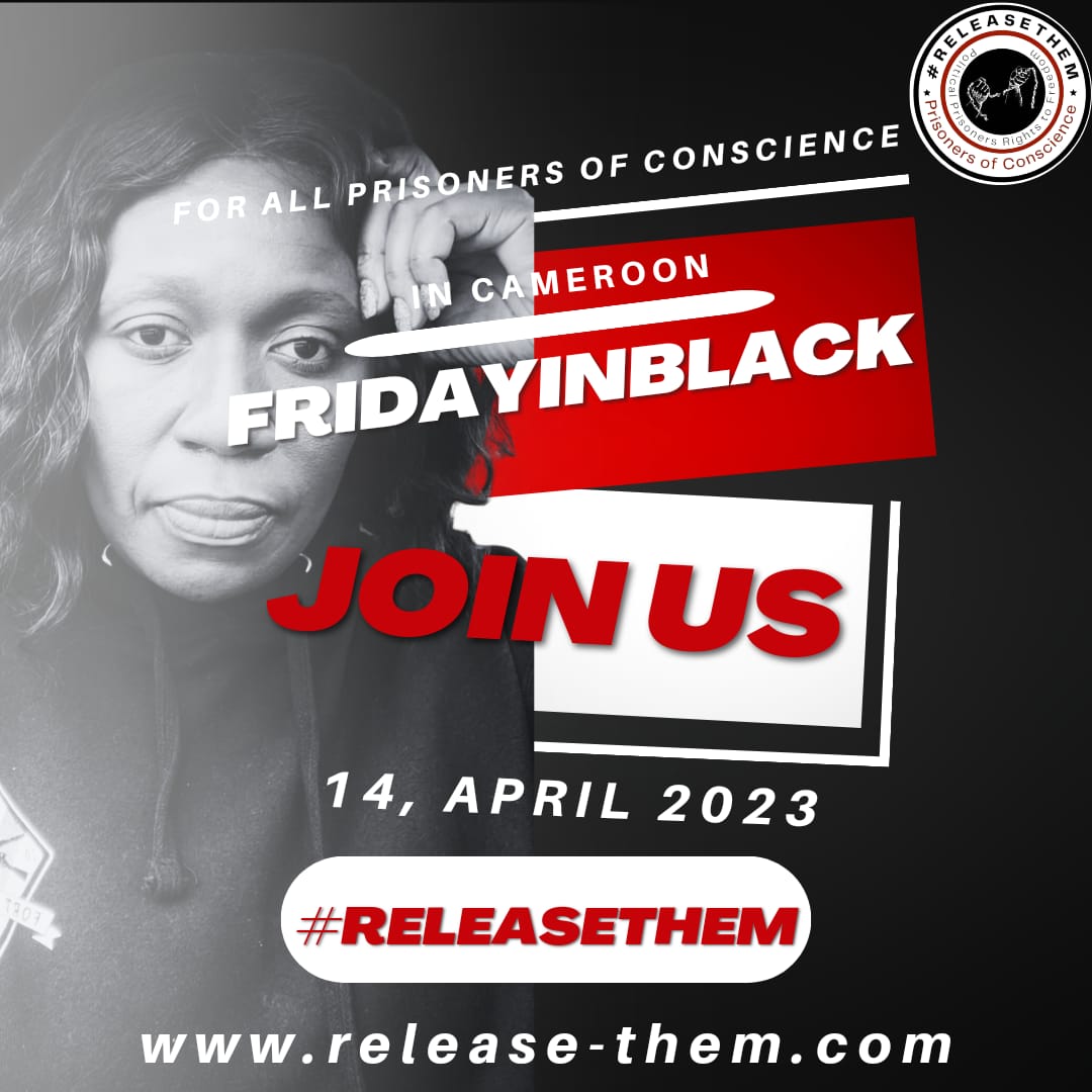 ReleaseThemC's tweet photo. #Cameroon #FridayInBlack: we continue demanding to know the whereabouts of all those arrested and kept incommunicado or missing. All persons arrested have rights. #Matoh youths are innocent #ReleaseThem @mindefcm respect the law and follow due procedures https://t.co/Hbw62MXhii