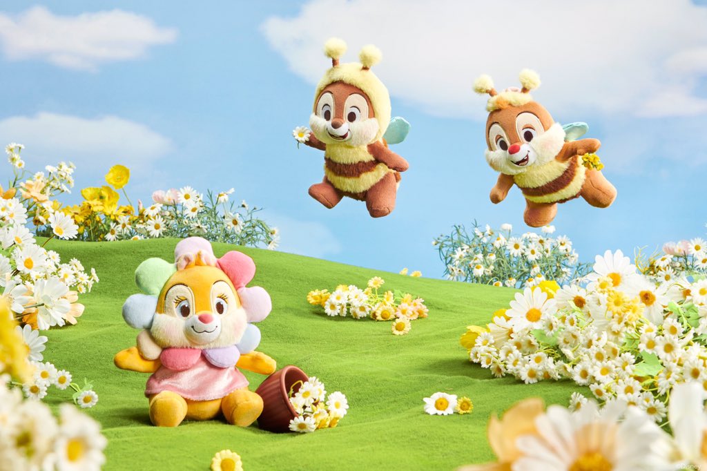 🥜#チップとデール のグッズ🥜 誕生日の雰囲気満載の「チップとデール