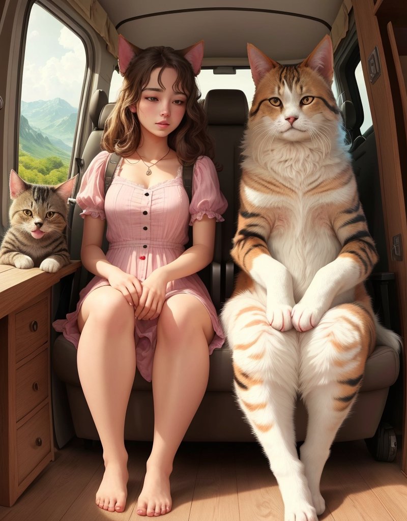 ET_CatCN's tweet photo. today's prompt:
A cute dog and a cute cat go on a trip together 。😀
今日提示词,你喜欢哪副作品?😀
#NFT #ETH #Cat #NFTCommunity #TravelingDog #EverythingCat #dog #铲屎官 #宠物NFT
DM我加入中文社区。🤟🤟🤟 https://t.co/7iRbxVDlRW