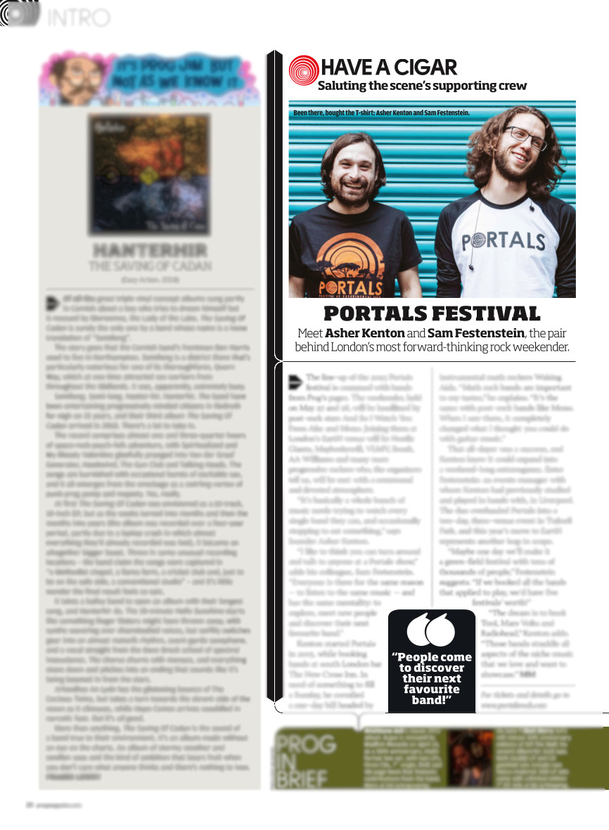 Make sure to pick up a copy of @ProgMagazineUK this month (out today) as it features an exclusive interview with Asher & Sam of Portals Festival. We discuss how the festival was set up, our plans for this year and our dream headliners. Tickets: link.dice.fm/uc4d5350bae4