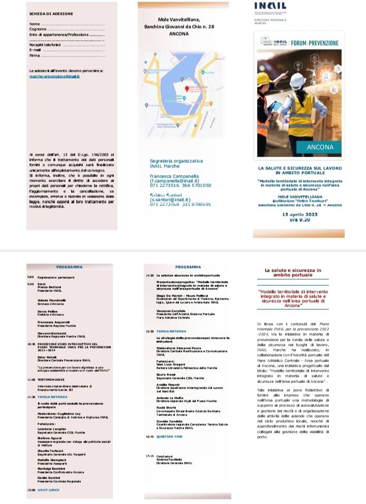 DSantini74's tweet image. Ieri alla Mole di Ancona evento @inail_gov Marche con Direttore InaiL #Contenti.Per Fai-Marche come #PresidenteCRC Inail Marche partecipa alla Tavola Rotonda della mattina #SGSantini:"IL ruolo delle parti sociali: la Prevenzione Partecipata".@fai_cisl @cislmarche @CislNazionale