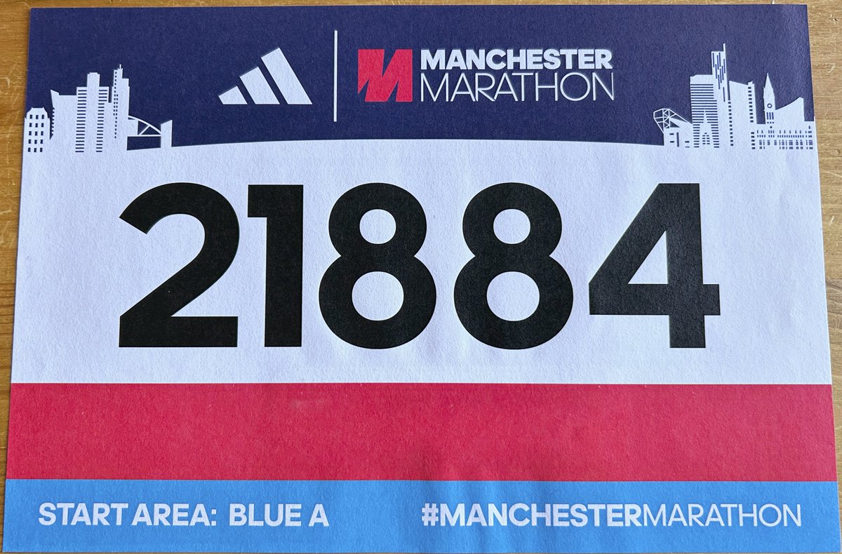 joehay's tweet photo. Hello again Twitter :-) .. I'm off for a wee run around Manchester this weekend #manchestermarathon. 7th time lucky 🤞 https://t.co/ONPCypfACS