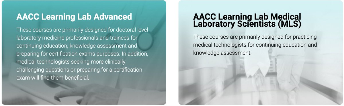 Start you free subscription today and benefit from the entire library of courses plus a new course each month - 110 Advanced &amp; 80 Medical Laboratory Scientists Courses spanning across all disciplines of #laboratorymedicine
area9lyceum.com/laboratorymedi…