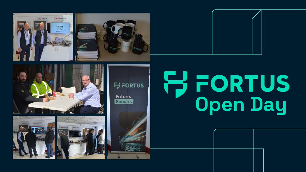 FortusSecure's tweet image. Thank you to everyone who came along to our Fortus Cork Open Day and to all of our colleagues who showcased their latest technology. 👏

Check out some of our highlights...

Where will our Open Day take place next? 👀

#FutureSecure #SecurityDistributor #CCTV #GateAutomation