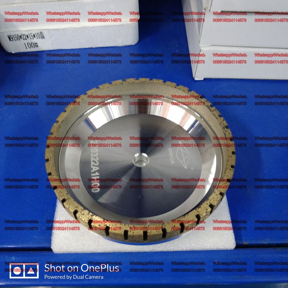 WendyZhu126's tweet image. Outer segmented diamond wheel
It is used for beveling machine
Glass deep processing grinding wheel
This product is excellent for edging, sharp and durable
Welcome to inquiry and order
Whatsapp/Wechat: 8615024114573
glasstoolseshop.com
#glass
#glasstools
#glassprocess
#tools