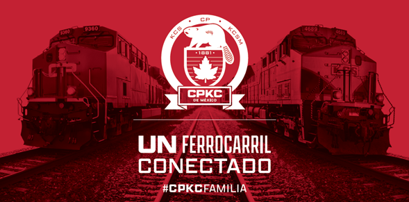 CPKCdeMexico's tweet photo. ¡Llegó el día! Hoy inicia "Canadian Pacific Kansas City de México" #CPKCdeMéxico, que nace de la combinación de @CanadianPacific y #KCS y que unirá a Norteamérica en una sola línea ferroviaria. 🇨🇦 🇺🇸 🇲🇽 ¡Estamos muy entusiasmados por el comienzo de esta nueva historia!🚂👏🏼 #Día 1 https://t.co/LofuPbr5Un