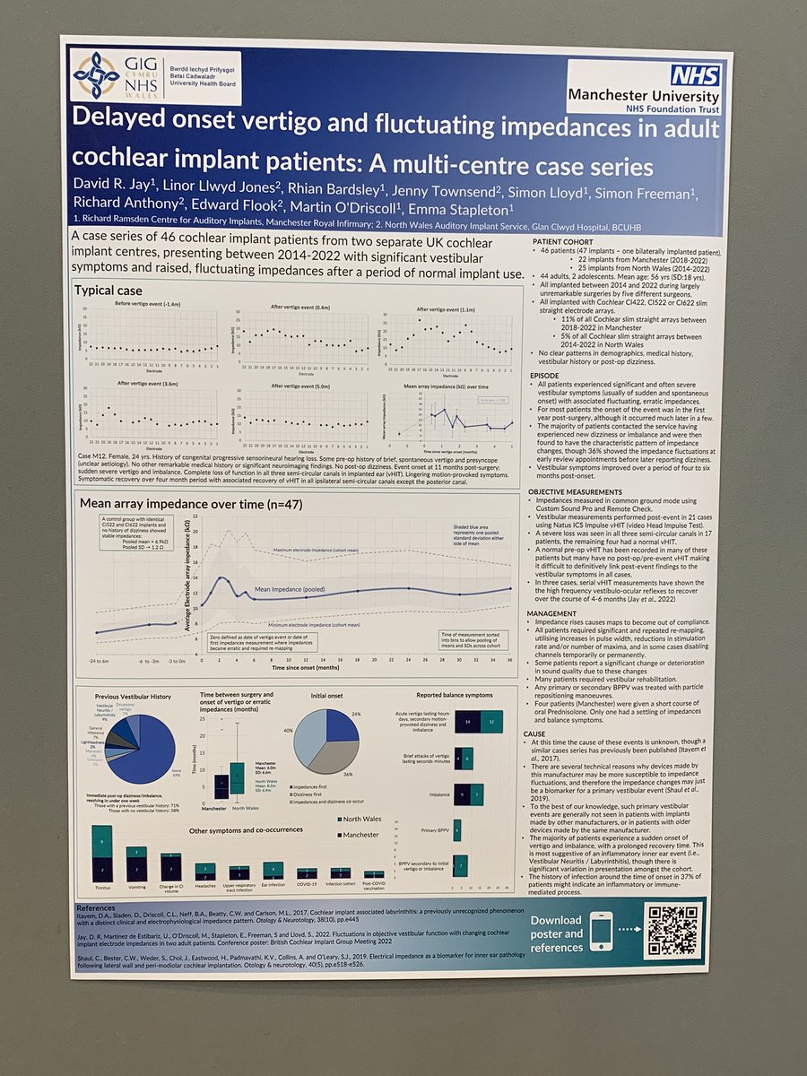 Great to be involved in this collaborative poster with @DavidJay1982 and the Manchester implant team. #BCIG2023