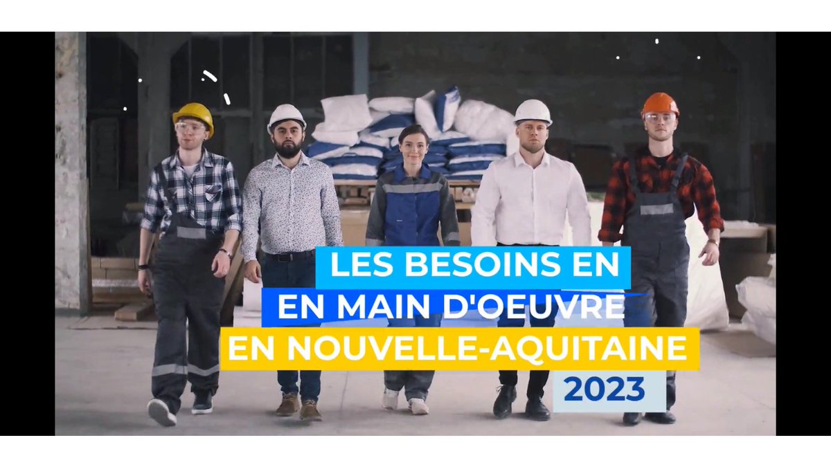 FTravail_NA's tweet photo. [#BMO2023] Retrouvez la présentation de tous les résultats de l'enquête "Besoins en Main d'Œuvre" des entreprises en vidéo 🎦 #Recrutement #Emploi #NouvelleAquitaine 👉 https://t.co/iuuzxAhKeQ https://t.co/21TrKWy8ht