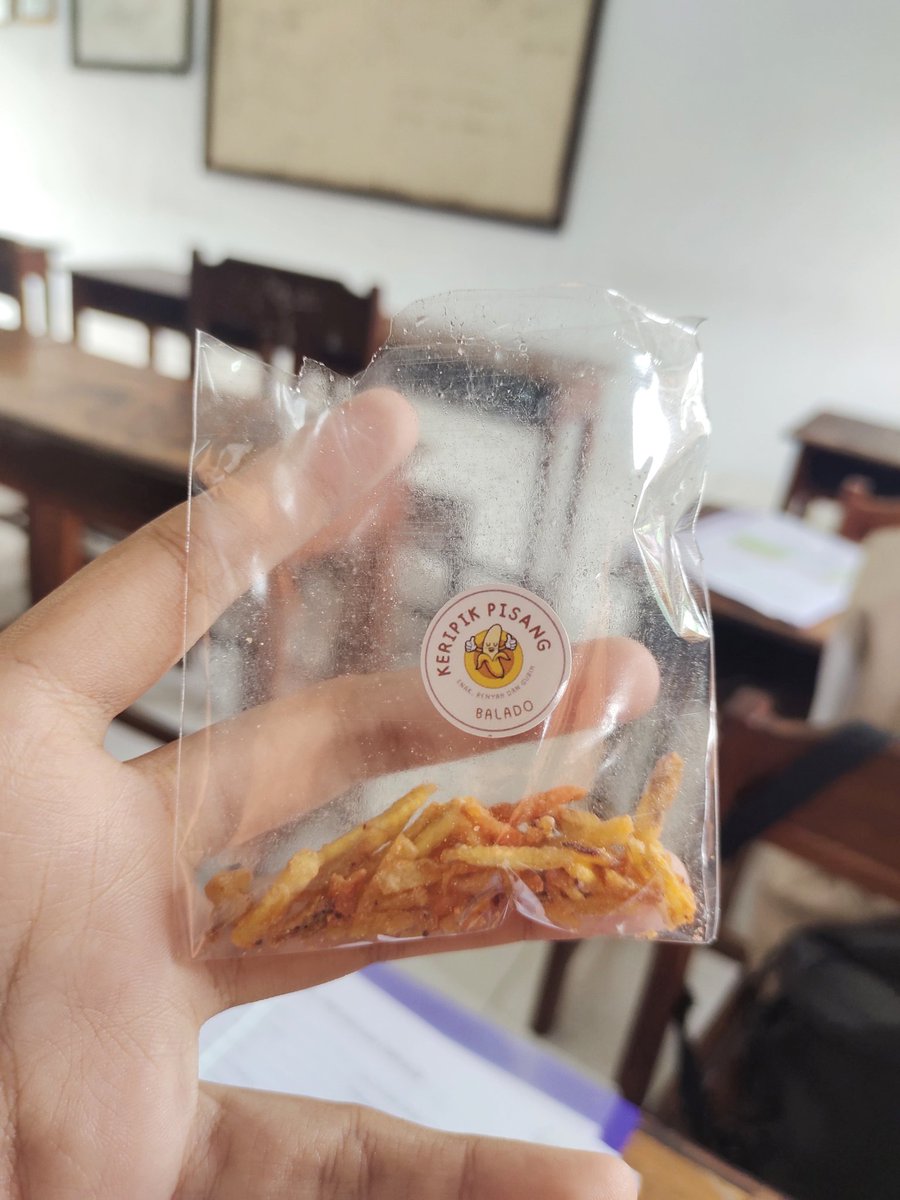Merknya kripik pisang, tapi rasanya kentang anjritt 😭