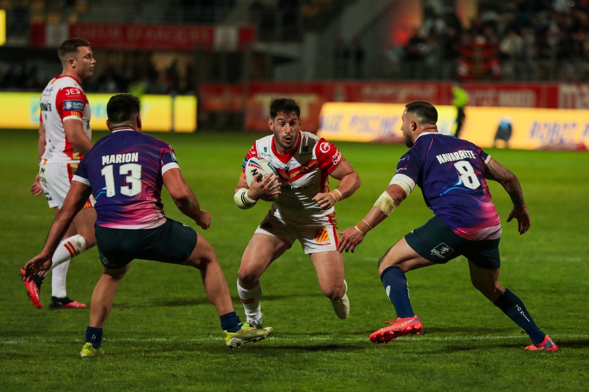 DragonsOfficiel's tweet photo. 📅 𝐎𝐍 𝐓𝐇𝐈𝐒 𝐃𝐀𝐘
Les Dragons battaient le @TOXIII  dans le premier Derby 100% français de l'histoire de la @SuperLeague https://t.co/ID8guSYxOI
