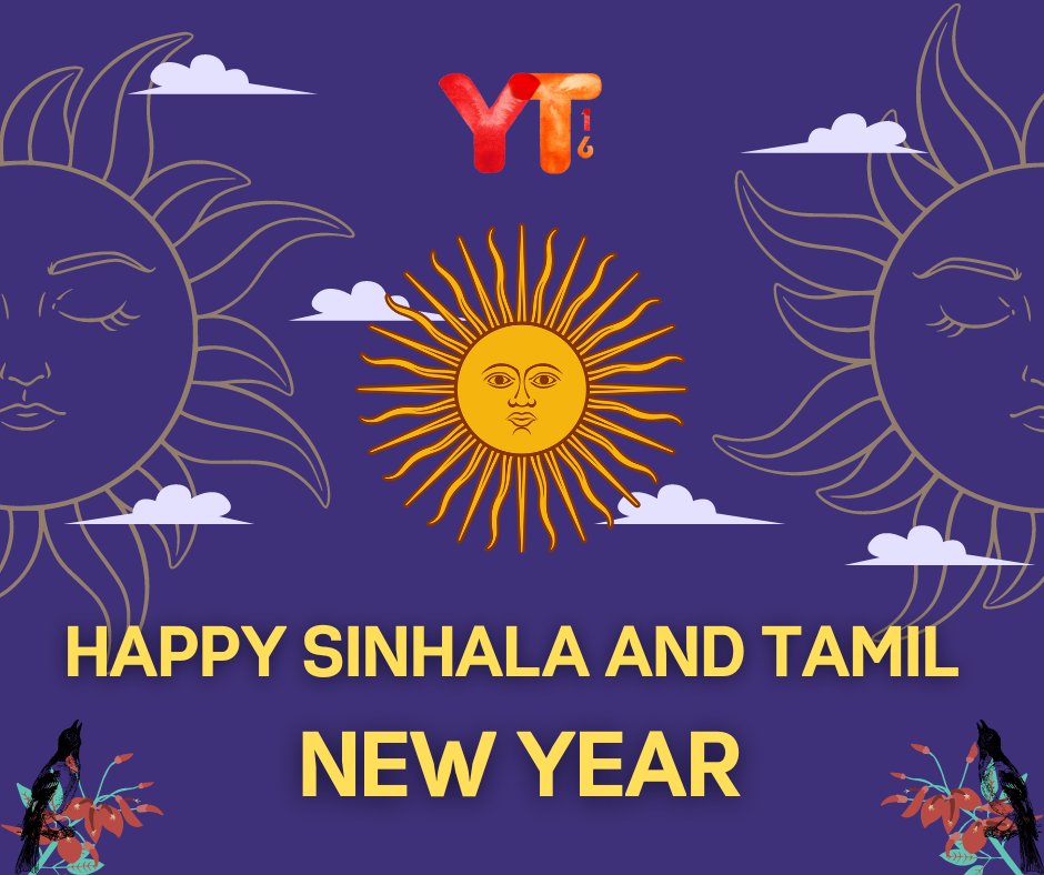 Wishing you all a happy and prosperous New Year!

As we celebrate the Sinhala and Tamil New Year, let us reflect on the past and look forward to the future with hope and optimism.

#SinhalaAndTamilNewYear #YT16 #LKA🧡