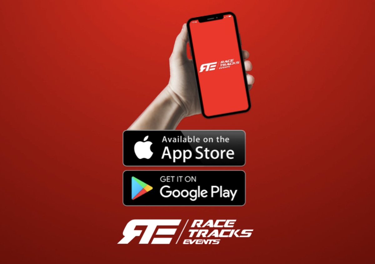 RaceTrackEvents's tweet image. DOWNLOAD IT HERE FOR FREE
👉🏻 Link Iphone: apps.apple.com/es/app/race-tr… 

👉🏻 Link Android: play.google.com/store/apps/det…
