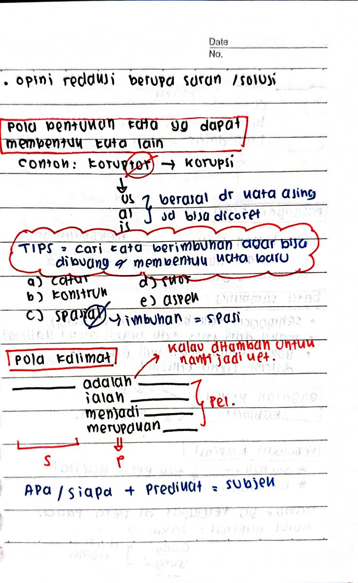 delicateswanq's tweet image. catatan tambahan ppubm (sering keluar di try out)

disclaimer: ini review belajar aku jadi akan ditambah seiring berjalannya waktu (bukan catatan lengkap)