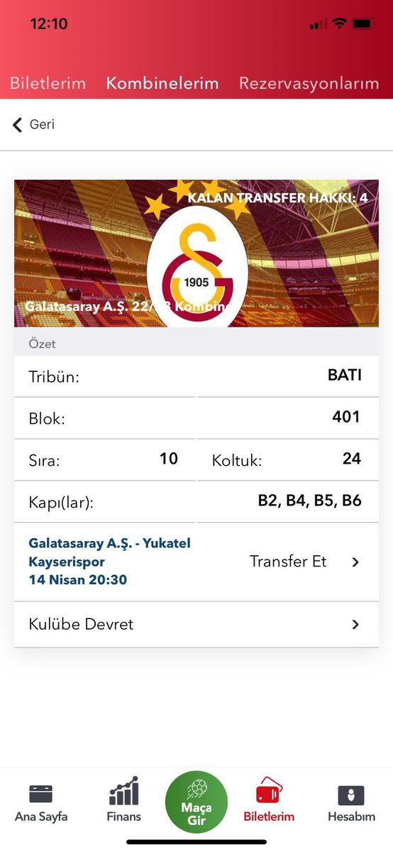 10. Kategoride 1 adet bilet mevcuttur 
Gişe fiyatına verilcektir ilgilenenler dm #Galatasaraybilet #GSvsKYS #Galatasaray #sampiyoncimbomyazdiracagiz #Galatasaraykayseri #GS