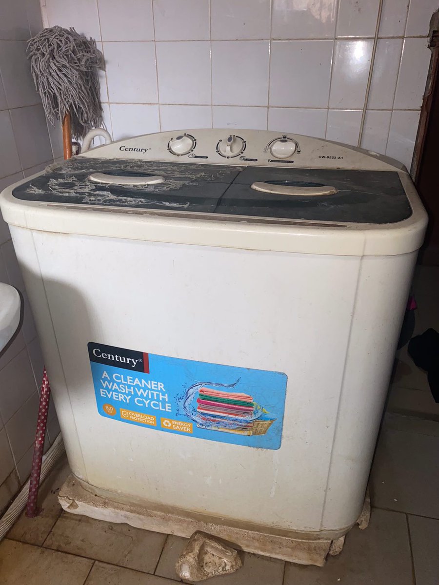 Neatly Used 8kg Century washing machine available for sale PRICE: 70k LOCATION: ibafo DEFECT: None REF: inst Available for immediate pick up Send a dm or call +2347036245685 All items are sold on first to pay basis💵