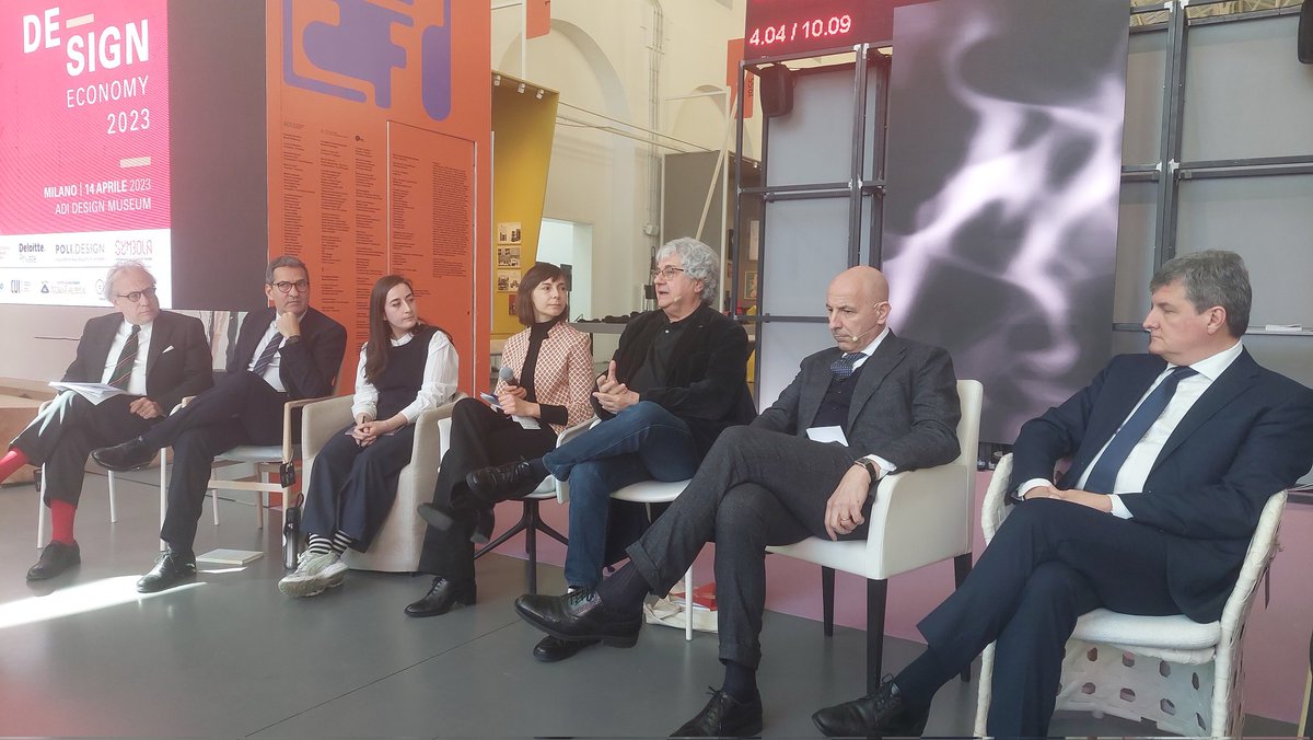 Il #design in #Italia è sinonimo di alta #qualità ma anche #sostenibilità. È uno dei grandi punti di forza del #madeinitaly e allo stesso tempo è una chiave per la #transizioneecologica e per affrontare le sfide del futuro. 
#DesignEconomy