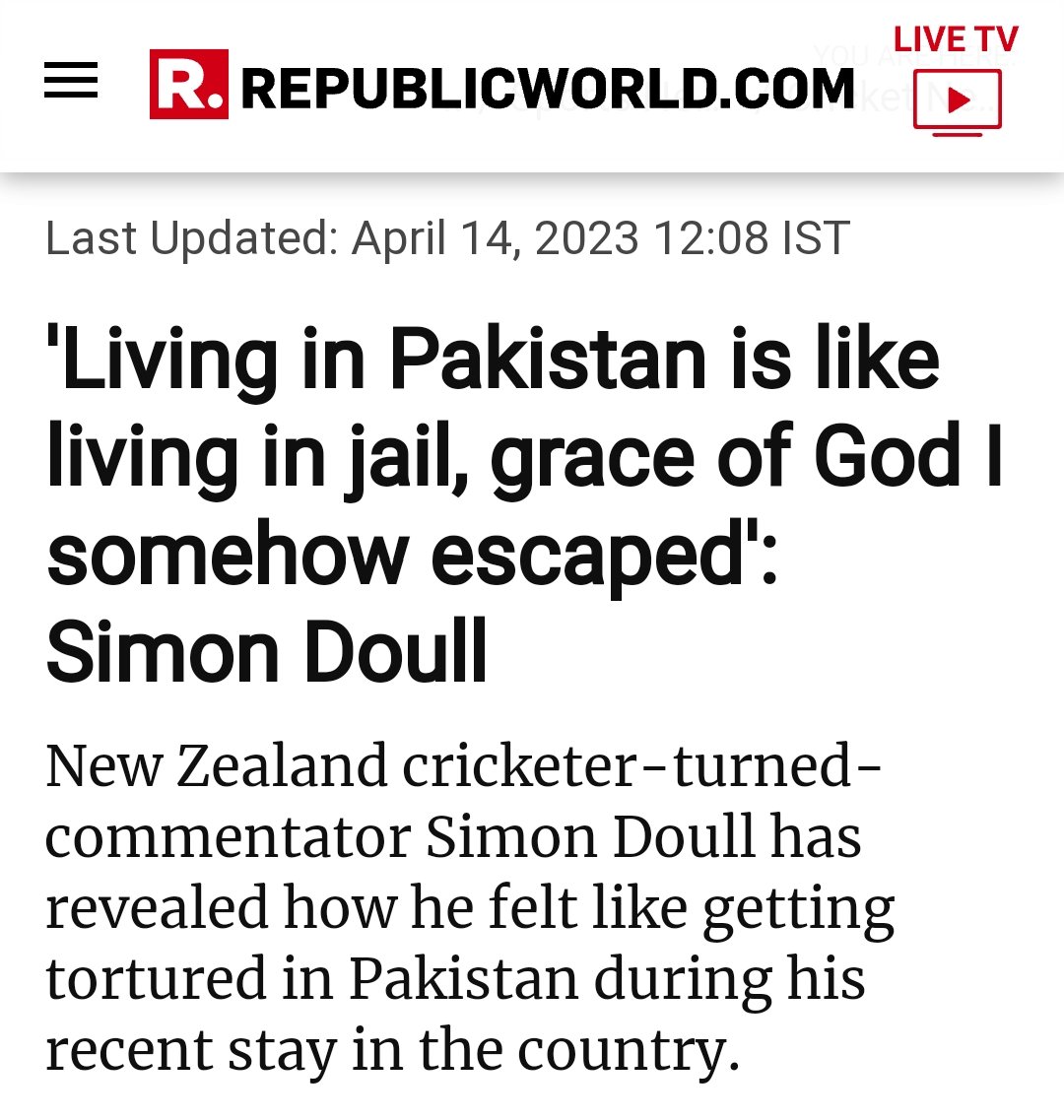 😧 #SimonDoull #IPL2023
