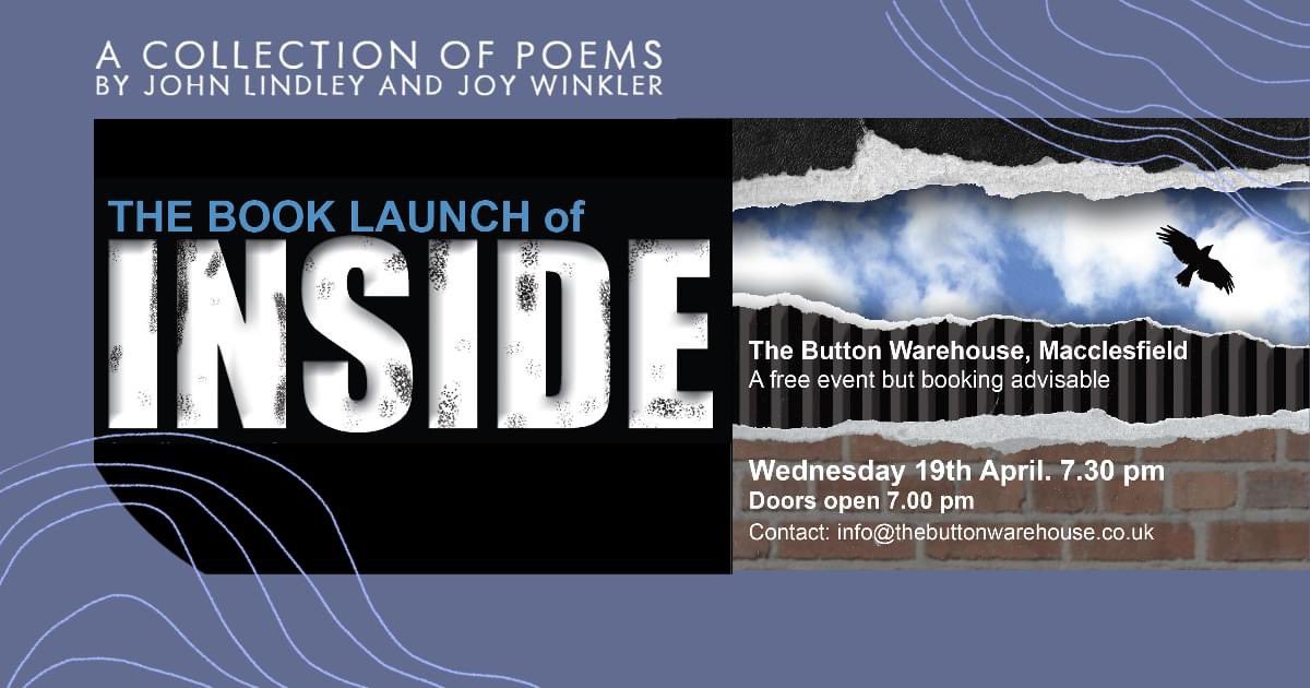 Joy Winkler (@joy_winkler) on Twitter photo If you are interested in poems and stories about life behind prison walls this might be for you.
This event is free to enter but booking is advisable via info@thebuttonwarehouse.co.uk If you are interested in poems and stories about life behind prison walls this might be for you.
This event is free to enter but booking is advisable via info@thebuttonwarehouse.co.uk