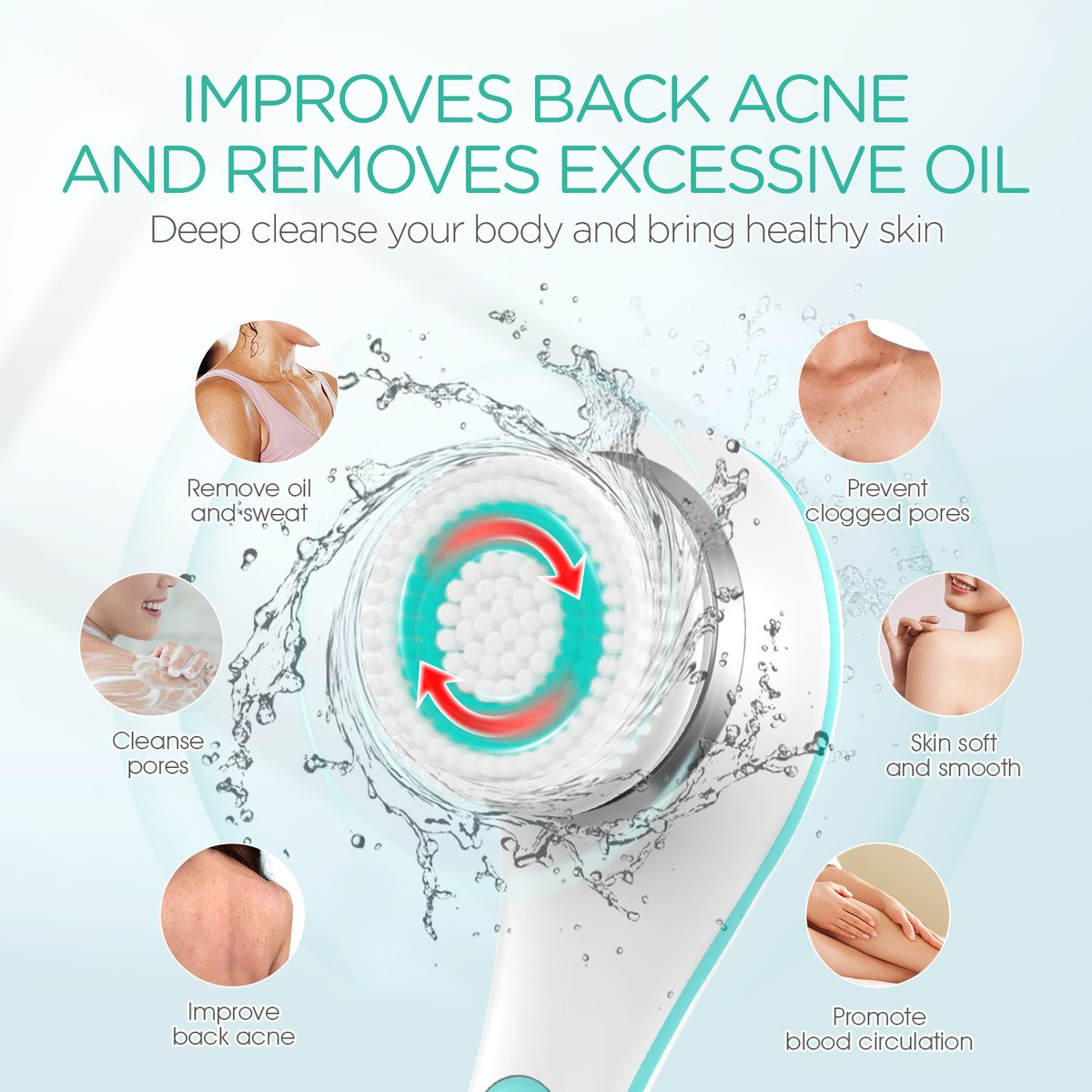 SuzhenChen2's tweet image. Have you ever used an electric bath brush? VOYOR's new 360° rotating electric bath brush gives you spa-like a bathing enjoyment! Get it to take your bathing experience to the next level!
#Bodybrushforshower #Backbrush
amazon.co.uk/dp/B0BFF9L6YK?…
amazon.fr/dp/B0BFF9L6YK?…