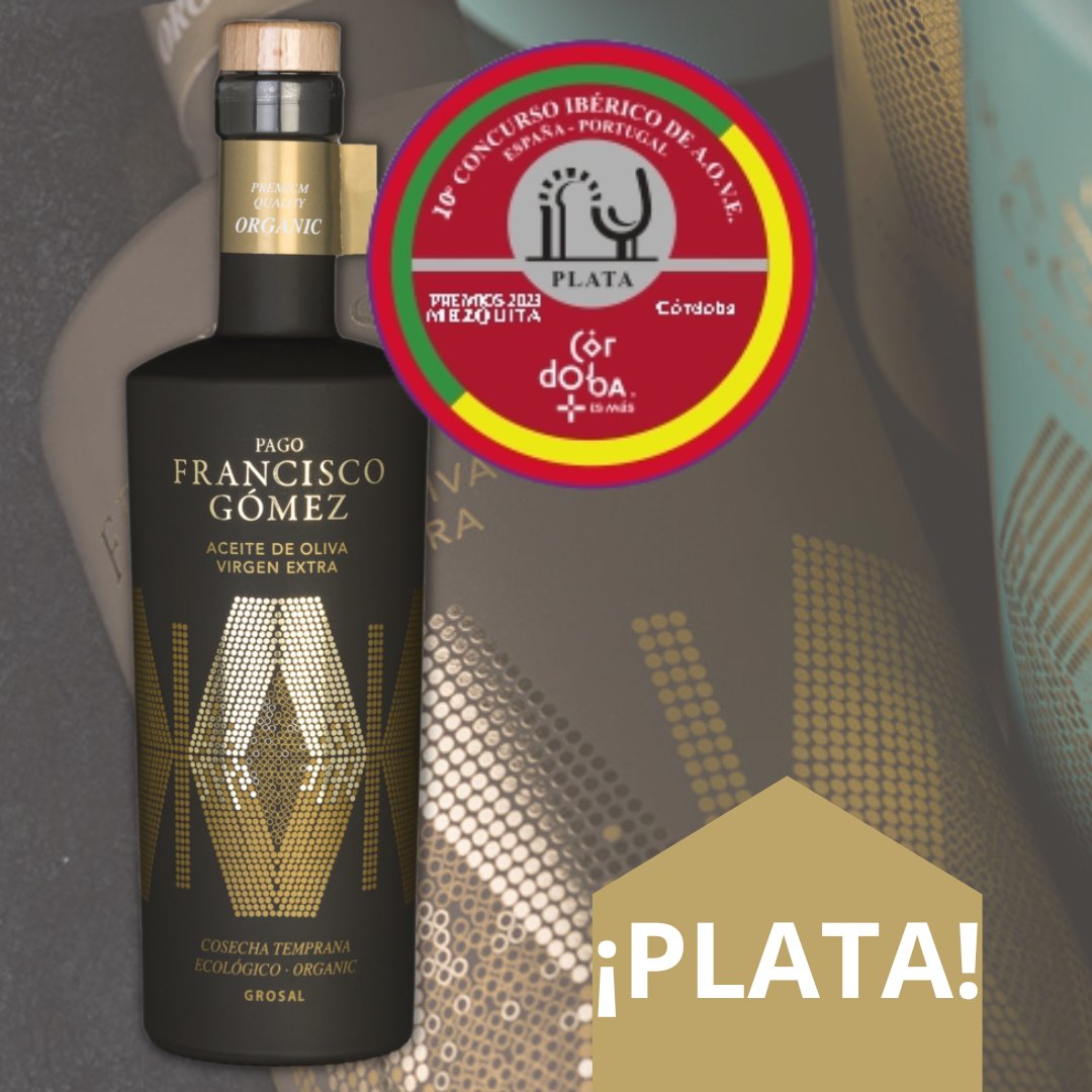 MEDALLA DE PLATA #aoveO FG GROSAL.

Excepcional aceite de oliva virgen extra #gourmet ideal para la elaboración de carnes con técnicas de alta cocina, debido a la complejidad de matices que presenta en aroma y boca.

🛒Disponible en bodegasfranciscogomez.es y en tienda de bodega.