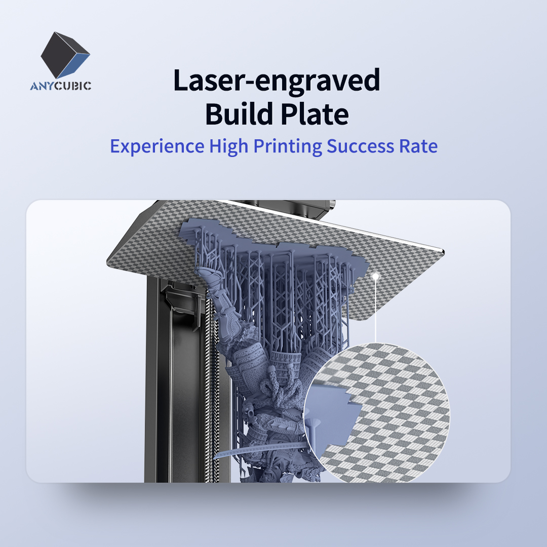 anycubic3dprint's tweet image. ✨Today we bring you the 5th highlight of Photon Mono 2- Laser-engraved Build Plate 😎The laser engraved platform makes the model hard to drop and warp.
Photon Mono 2-The First choice for Resin 3D printing beginners. 🛒Release on May 5th！Stay tuned!

#anycubic #photonmono2