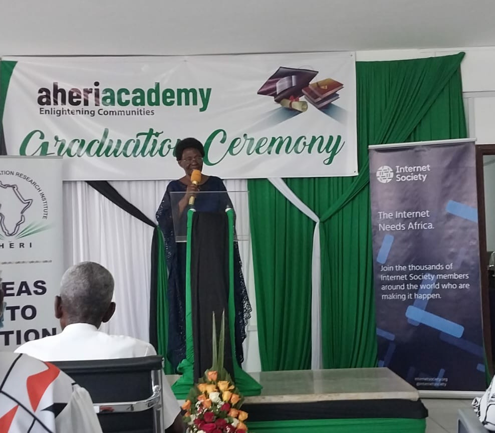 Canon Perez Odera, Director Emeritus graced the inaugural graduation and reminded us that starting small is good because it creates authentic connections. #enlighting_communities #aheriacademy <a href="/VeeDynamic/">Vickyoduor</a> <a href="/otienobarrack/">Barrack Otieno</a> <a href="/OwinoOdera/">Owino Odera</a>