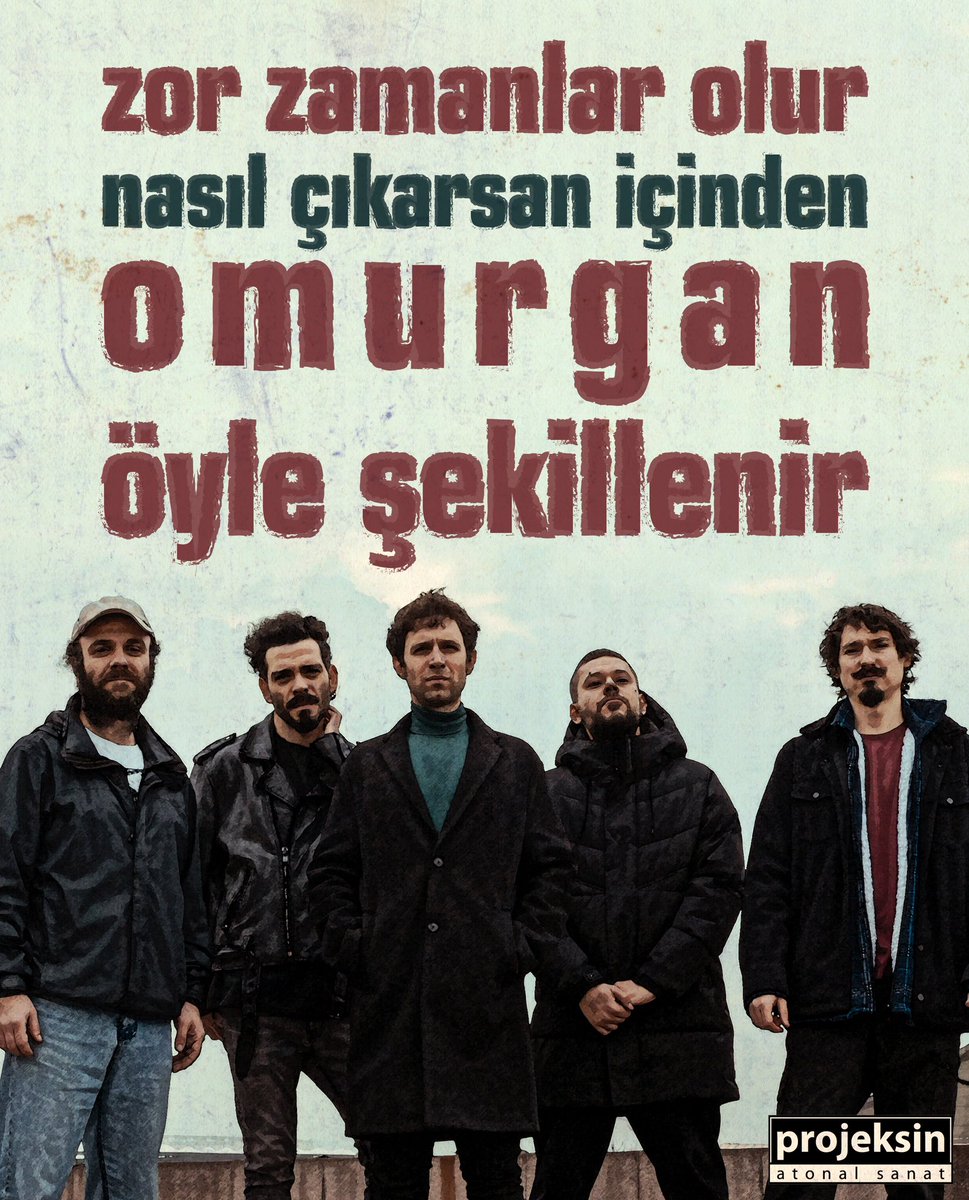 “zor zamanlar olur, nasıl çıkarsan içinden, omurgan öyle şekillenir.”