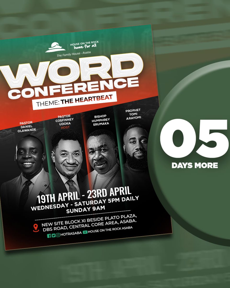 Oselistic's tweet photo. #WC2023 
#TheHeartBeat 
#PdanielFlamingWords 
@Cosfinneyudoka 
@pdanielolawande 
@Oselistic 

It's going to be life changing. Be there!!! https://t.co/PNJemJCrok