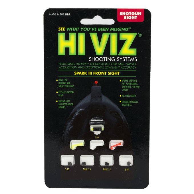 If you are looking to replace your shotgun bead its worth having a look at Hiviz Spark III shotgun front sight #Shotgun #ShootingSports #ClayShooting #Wingshooting