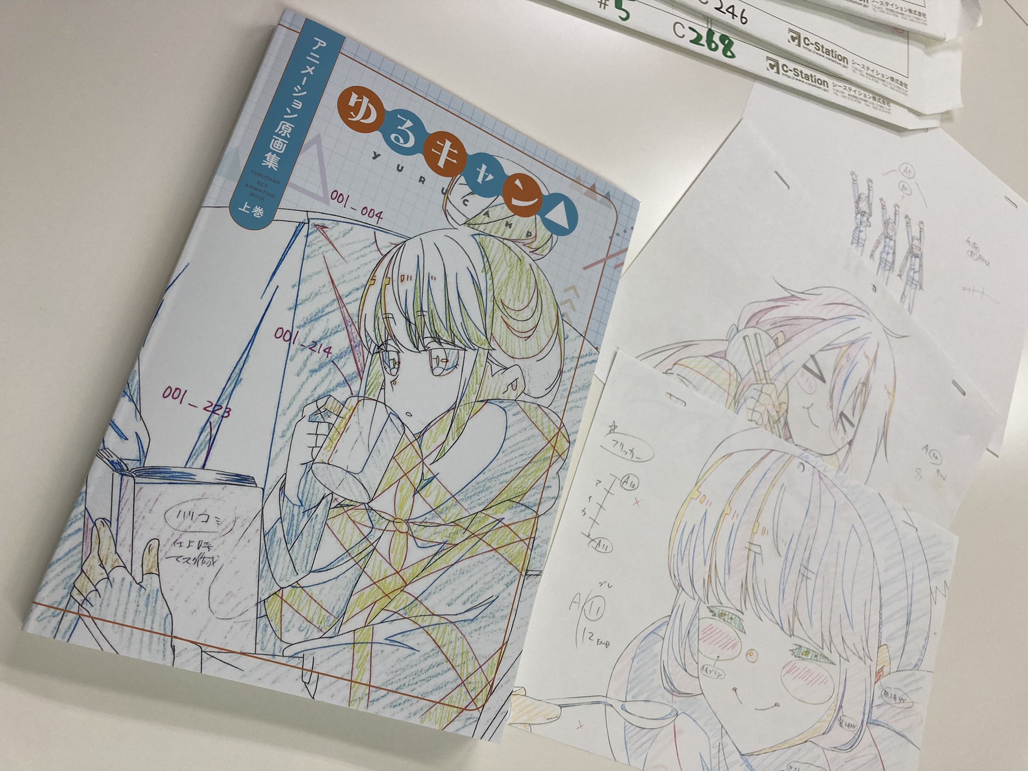 Amazon.co.jp: ゆるキャン△ アニメーション原画集 下巻 : 本