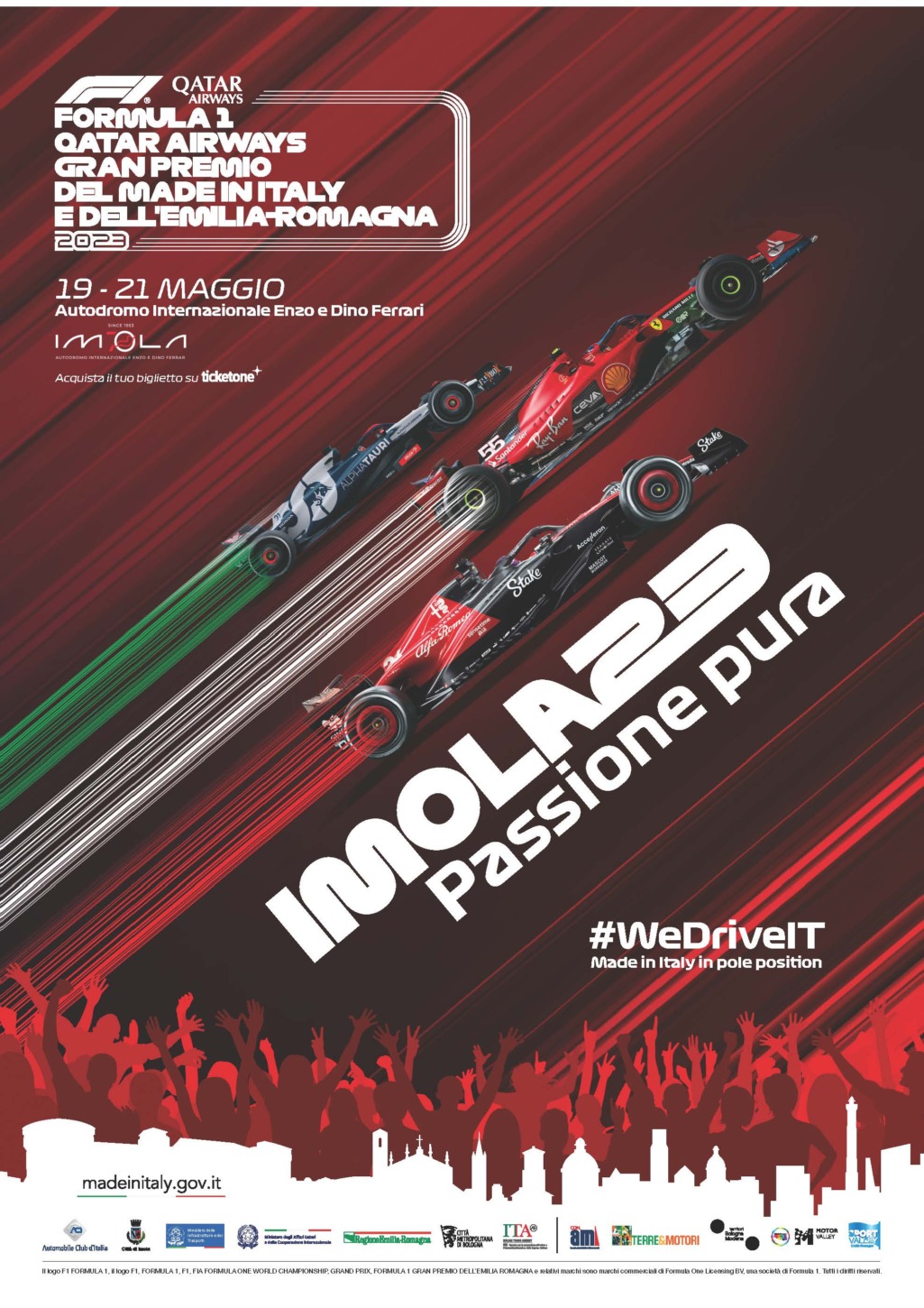 Imola presents poster for 2023 F1 Emilia Romagna GP and explains ELMS race cancellation