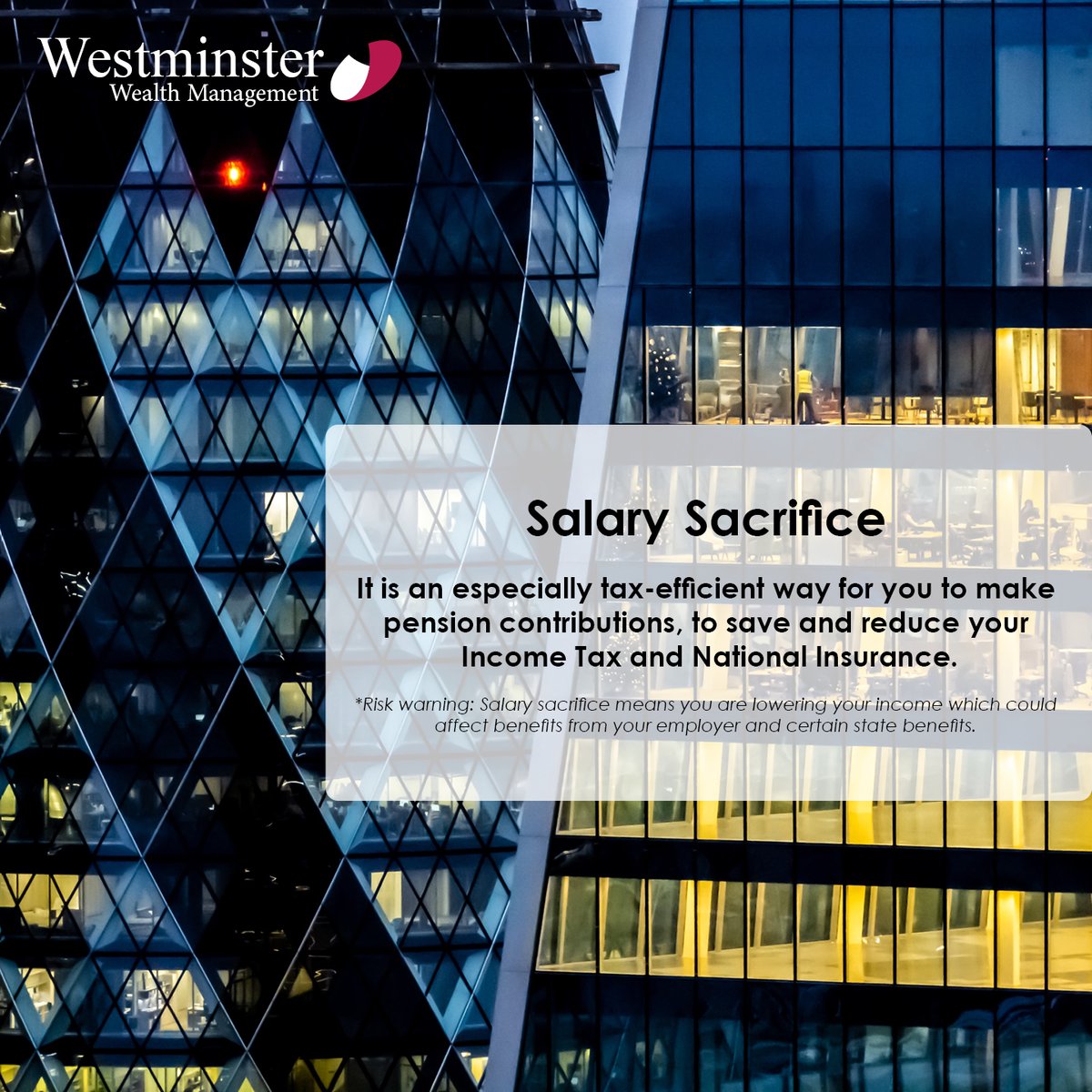 Have you considered exchanging part of your salary for payments into an approved share scheme or additional pension contributions? 

#wealthmanagement #financialplanning #financialadvice #salary #tax #pension
