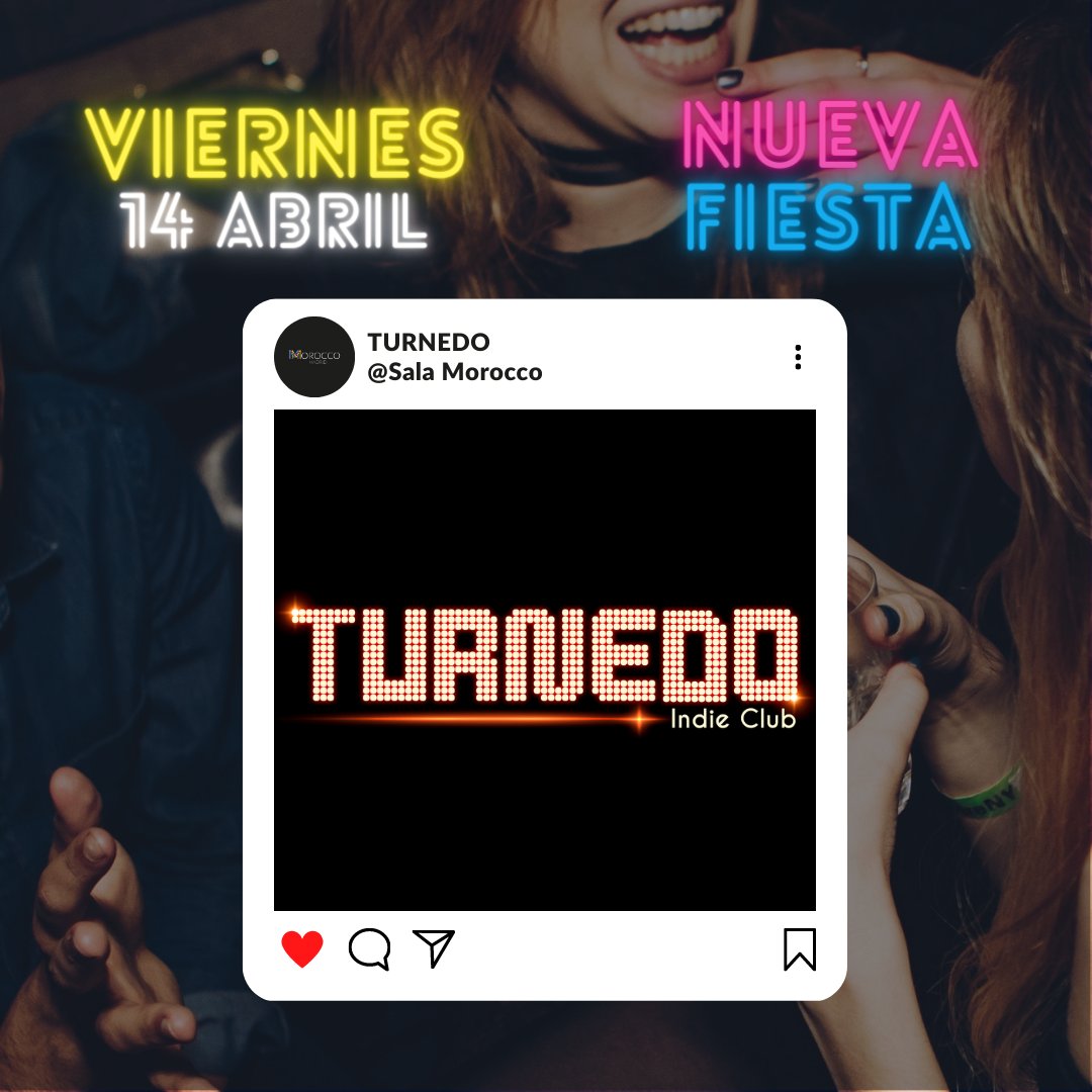 Ha llegado el día de la puesta de largo: ¡hoy se estrena #Turnedo como nuestra nueva fiesta para las noches de los viernes!

Iván Ferreiro, Viva Suecia, Lori Meyers, Vetusta, The Killers, Arctic Monkeys...

Os haremos bailar toda la noche ¡hasta el apagón!
entradium.com/es/events/turn…
