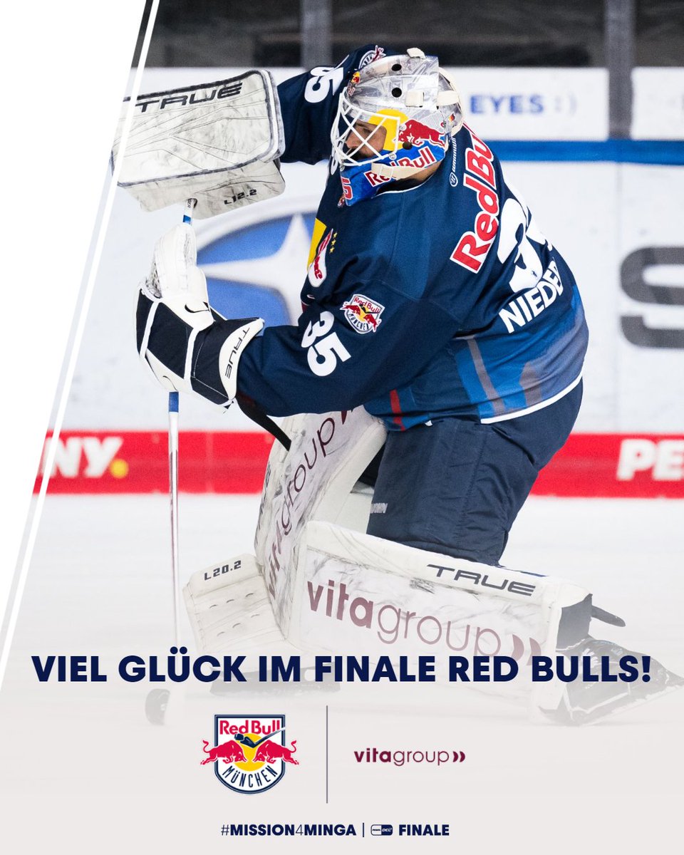 vitagroup (@vitagroup_ag) on Twitter photo Finale! Die gesamte vitagroup drückt den Red Bulls heute um 19:30 Uhr die Daumen. Im bayerischen Derby kämpft der EHC Red Bull München gegen ERC Ingolstadt um die deutsche Meisterschaft.
#Mission4Minga <a href="/RedBullMuenchen/">EHC Red Bull München</a> Finale! Die gesamte vitagroup drückt den Red Bulls heute um 19:30 Uhr die Daumen. Im bayerischen Derby kämpft der EHC Red Bull München gegen ERC Ingolstadt um die deutsche Meisterschaft.
#Mission4Minga <a href="/RedBullMuenchen/">EHC Red Bull München</a>
