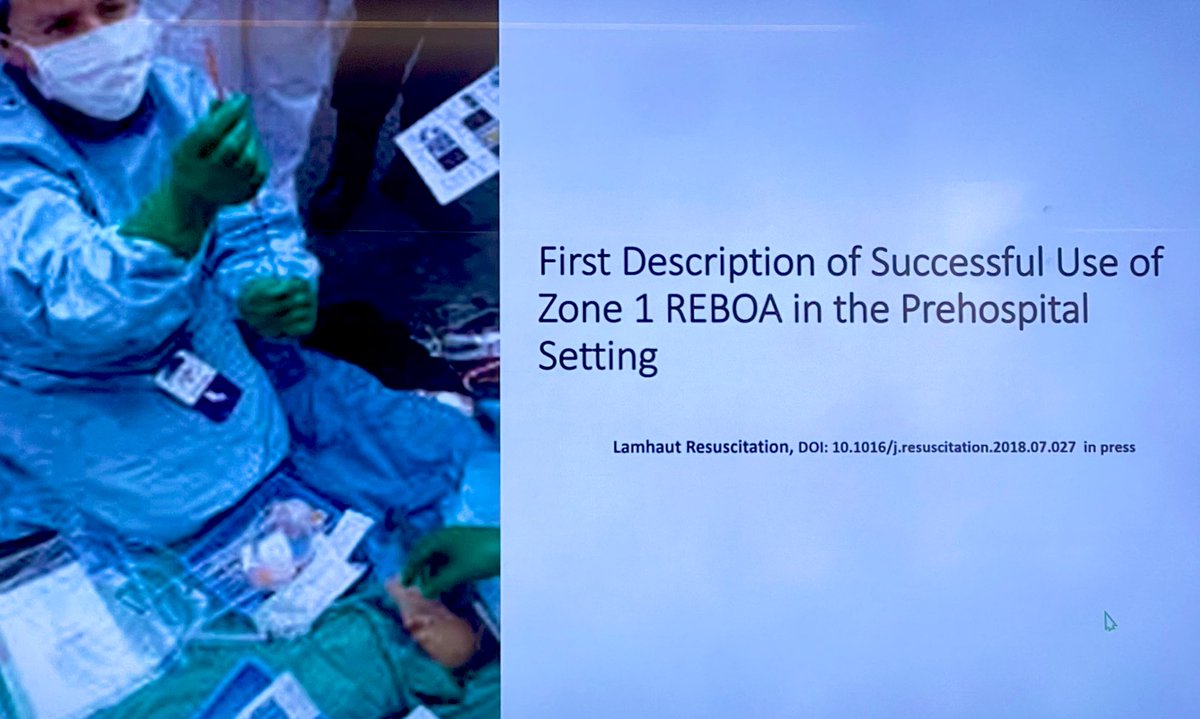 FOAMecmo's tweet photo. 🫀 #REBOA in OHCA? In zone 1 may ⬆️ brain/cardiac perfusion, occluding aorta
🎈1st line to ⬆️ P vs epinephrine?
🎈between 1st/2nd line to extend window allowing to tranfer pt to #ECMO center?
training/in-vivo research pivotal
@LionelLamhaut #ParisRescue
📖 https://t.co/JRvcVF9PWC https://t.co/wC5zbn3qTO