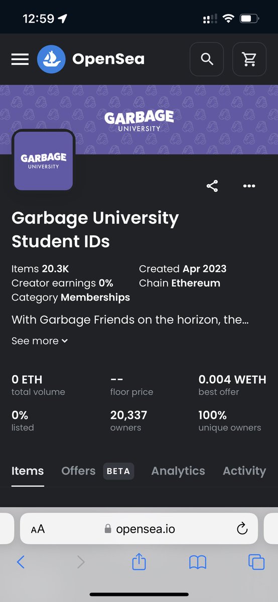 MrTwisterNFT's tweet image. 20k 🤯 OMG 🎉🎉🎉 #GarbageUniversity hitting hard 💪 @garbagefriends  it seems you may reconsider how big you will make the collection hahaha, love it 💚 @_typicalfriends wen discord? 🤪 Holly moly it’s unbelievable 😬 @InvsbleFriends are getting worldwide 🤮 #IFFollowIF